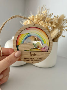 Rainbow bridge guinea pig decoration