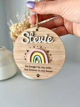 Load image into Gallery viewer, Pet rainbow bridge plaque
